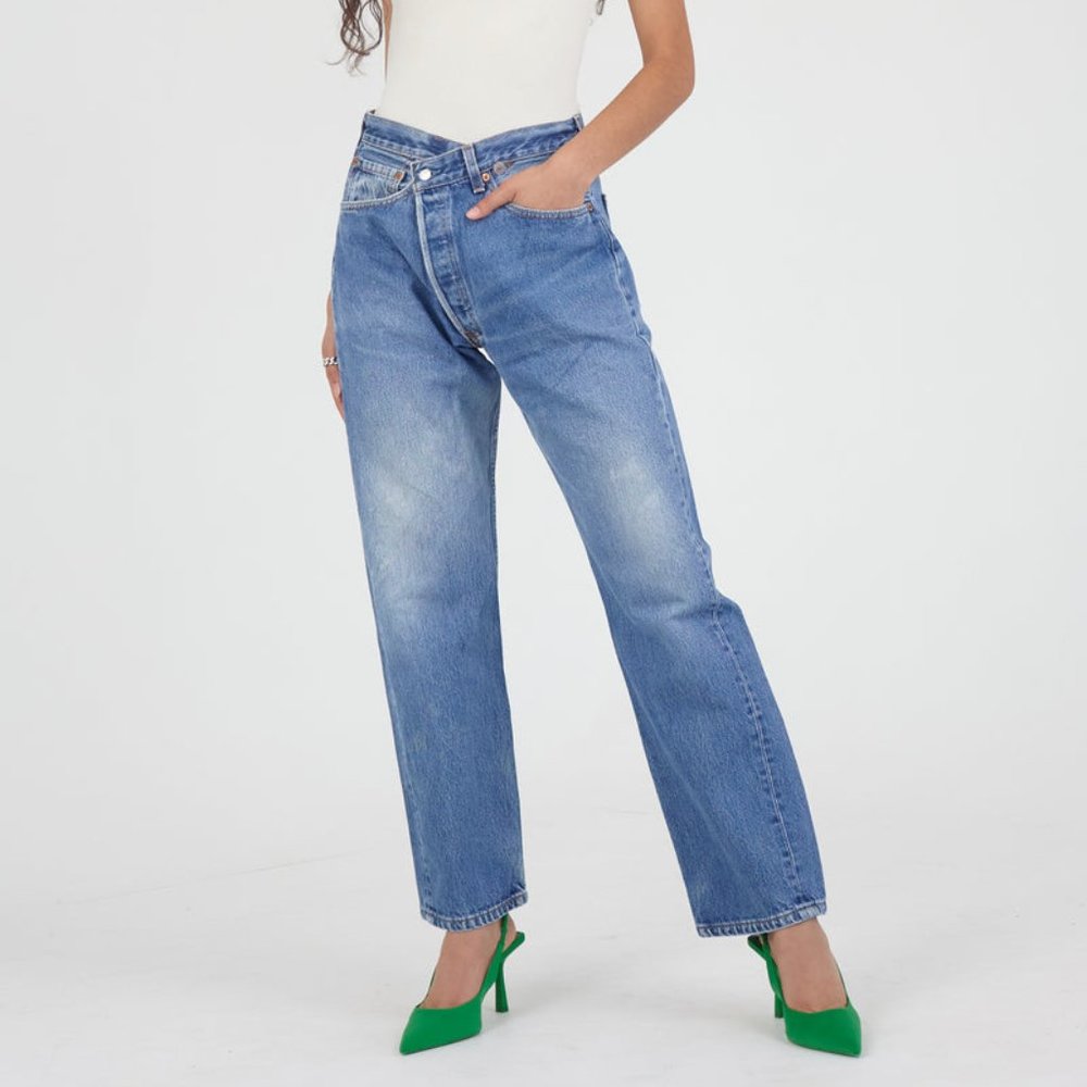 EB Denim Cross Over Jeans